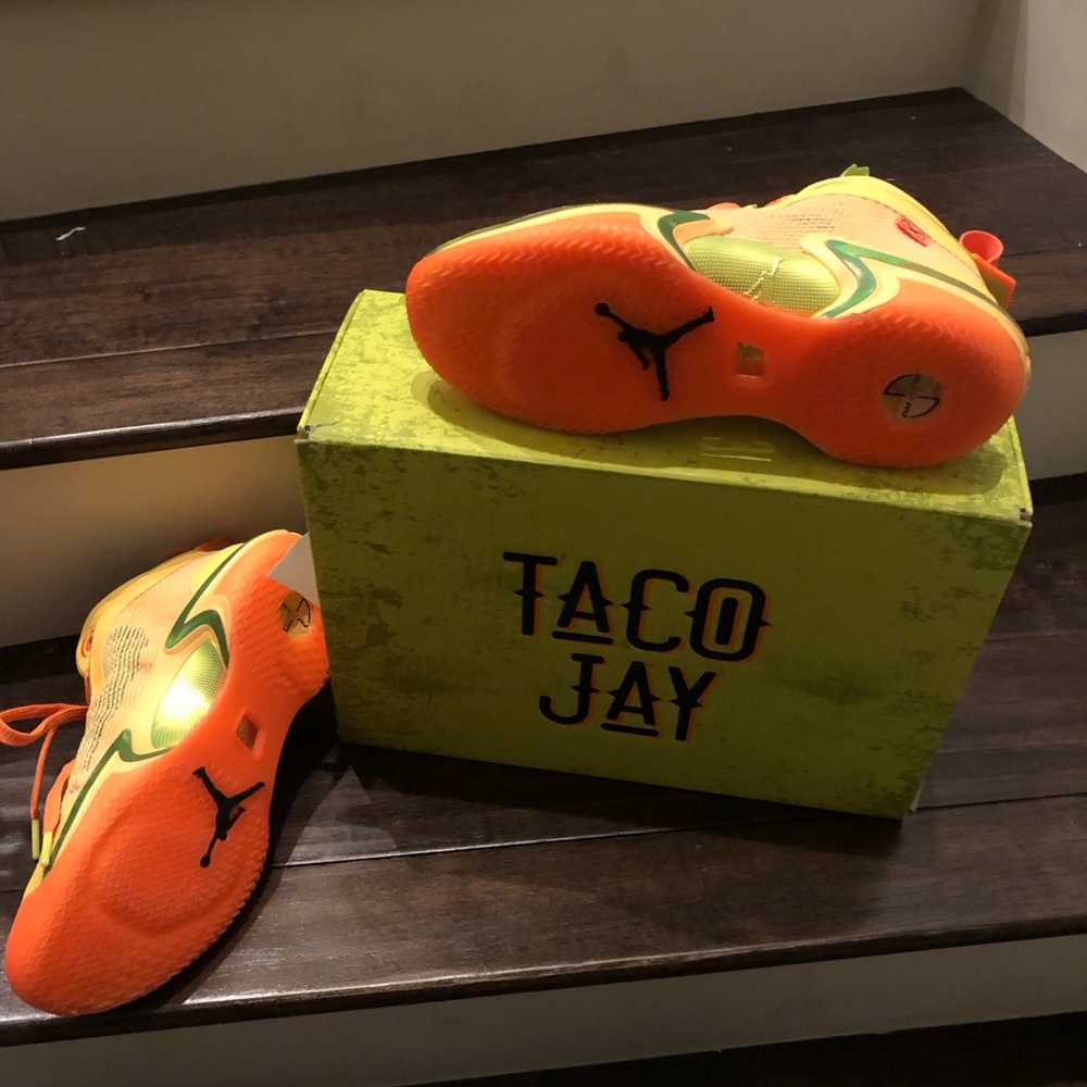 Brand new Jason Tatum - Jordan Taco Jays.